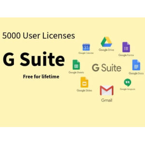 G Suite Basic account with 5000 user